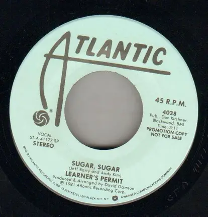 Learner's Permit - Sugar, Sugar