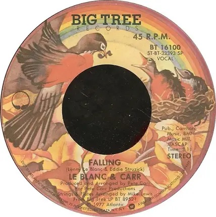 LeBlanc & Carr - I Believe That We / Falling