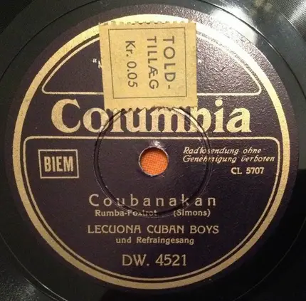 Lecuona Cuban Boys - Blue Rumba / Coubanakan