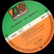 LP - Led Zeppelin - Led Zeppelin III - STRAWBERRY MATRIX