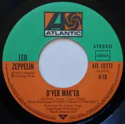 7inch Vinyl Single - Led Zeppelin - D'yer Mak'er / The Crunge