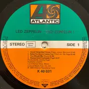 LP - Led Zeppelin - Led Zeppelin I - Misprint