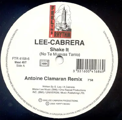 Lee-Cabrera - Shake It