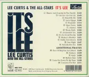 CD - Lee Curtis & The All-Stars - It's Lee