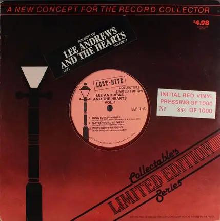 Lee Andrews & The Hearts - The Best Of Lee Andrews And The Hearts Volume 1