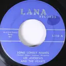 7inch Vinyl Single - Lee Andrews & The Hearts - Long Lonely Nights / The Clock