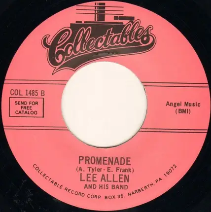 Lee Allen & His Band - Walkin' With Mr. Lee / Promenade