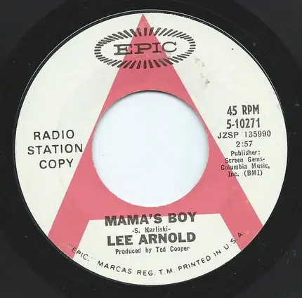 Lee Arnold - Mama's Boy / Mama Sang A Song