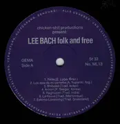LP - Lee Bach - Folk And Free