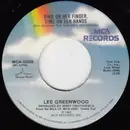 7inch Vinyl Single - Lee Greenwood - Ring On Her Finger, Time On Her Hands - Pinckneyville
