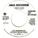 7inch Vinyl Single - Lee Greenwood - She's Lying