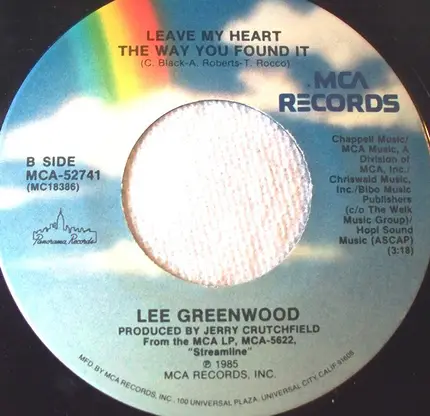 Lee Greenwood - Don't Underestimate My Love For You