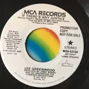 7inch Vinyl Single - Lee Greenwood - If There's Any Justice