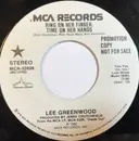 7inch Vinyl Single - Lee Greenwood - Ring On Her Finger, Time On Her Hands