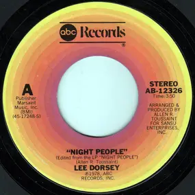 Lee Dorsey - Night People / Can I Be The One