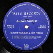 LP - Lee Konitz • Warne Marsh • Al Levitt • Peter Ind - London Concert