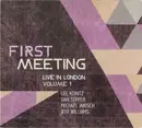 CD - Lee Konitz , Dan Tepfer , Michael Janisch , Jeff Williams - First Meeting (Live In London Volume 1)