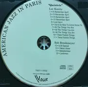 CD - Lee Konitz Quintet / Bob Brookmeyer Quintet - Quintets - Split