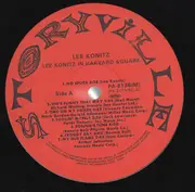 LP - Lee Konitz - In Harvard Square - Insert