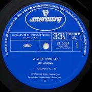 LP - Lee Morgan - A Date With Lee - OBI included