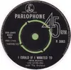 7inch Vinyl Single - Lee Stirling And The Bruisers - I Could If I Wanted To - Mono