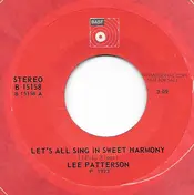 Jimmy Lee Patterson - Let's All Sing In Sweet Harmony