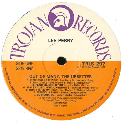 Lee Perry - Out Of Many, The Upsetter