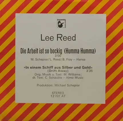 Lee Reed - Die Arbeit Ist So Bockig (Humma Humma)