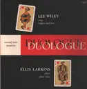 LP - Lee Wiley - Ellis Larkins - Duologue - Mono+insert