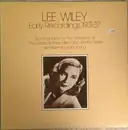 LP - Lee Wiley Accompanied By The Orchestras Of The Dorsey Brothers - Glen Gray - Johnny Green / Leo Rei - Early Recordings 1931-37