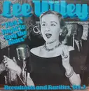 LP - Lee Wiley - I Got a Right To Sing the Blues - Broadcasts and Rarities, Vol. 2