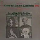 LP - Lee Wiley, Billie Holiday, Sarah Vaughan, Lena Horne - Great Jazz Ladies Vol.1