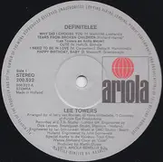 LP - Lee Towers - Definitelee