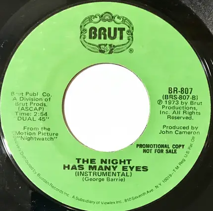 Lee Vanderbilt - The Night Has Many Eyes