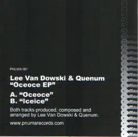 Lee Van Dowski & Quenum - Oceoce EP