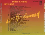 CD - Lee Hazlewood - Love And Other Crimes