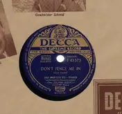 Lee Monti's Tu-Tones - Don't Fence Me In/ Oh You Million Dollar Doll