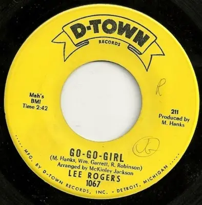 Lee Rogers - Go-Go-Girl / I'm A Practical Guy