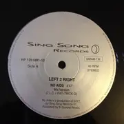 12inch Vinyl Single - Left 2 Right / Mario Aldini - No Aids / Everybody Dance
