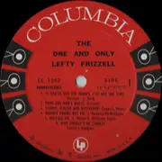 LP - Lefty Frizzell - The One And Only Lefty Frizzell - Terre Haute Pressing
