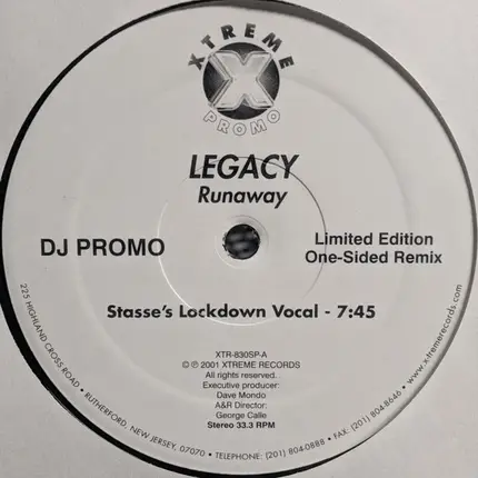Legacy - Runaway