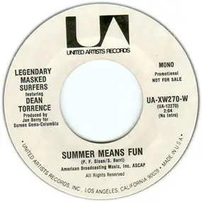 Dean Torrence - Summer Means Fun / Gonna Hustle You