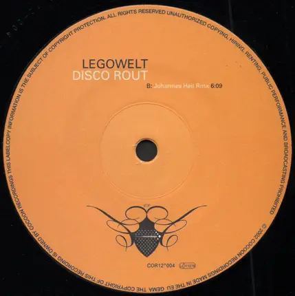 Legowelt - Disco Rout