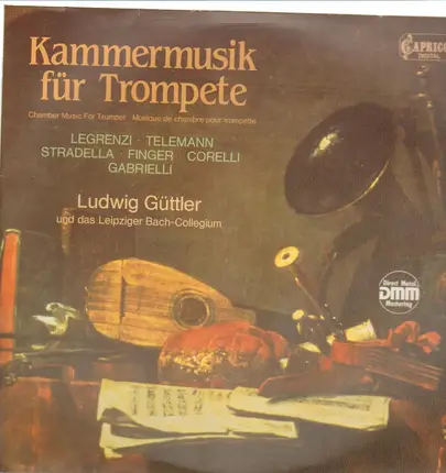 Legrenzi, Telemann, Stradella, Finger, Corelli, Gabrielli - Kammermusik für Trompete