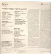 LP - Legrenzi, Telemann, Stradella, Finger, Corelli, Gabrielli - Kammermusik für Trompete - DMM