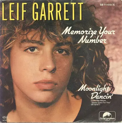 Leif Garrett - Memorize Your Number