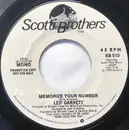 7inch Vinyl Single - Leif Garrett - Memorize Your Number - Mono