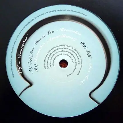Leif - Remember