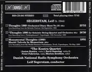 CD - Leif Segerstam - Leif Segerstam: Thoughts