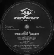 12inch Vinyl Single - Leila K - Open Sesame (Remixes)